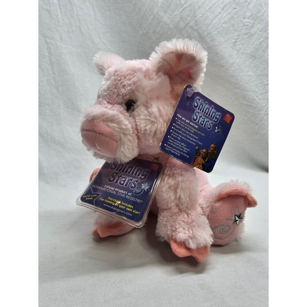NEW Russ Shining Stars Pig Pink - Sealed Code